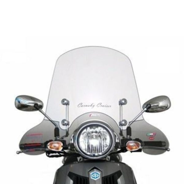 Παρμπρίζ Faco για Piaggio Carnaby 300cc κομπλέ με βάσεις 1