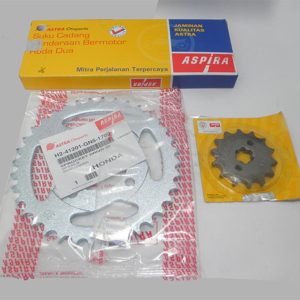 ASPIRA Αλυσίδα-Γρανάζια Κιτ 14/36-428H X 100L C100GRAND 1