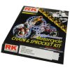 RK KIT Αλυσίδα-Γρανάζια 15/40 428SB X 104L (C3029/B3102) NF100SUPRA,DY125 1