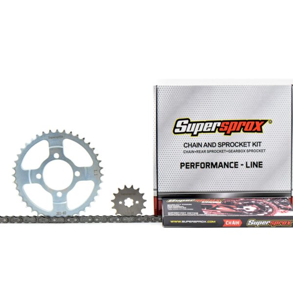 SUPERSPROX KIT Αλυσίδα-Γρανάζια 15/40 428H X 104L NF100SUPRA,DY125 1