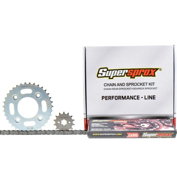 SUPERSPROX KIT Αλυσίδα-Γρανάζια 14/35 428H X 104L ANF125INNOVA/428 1