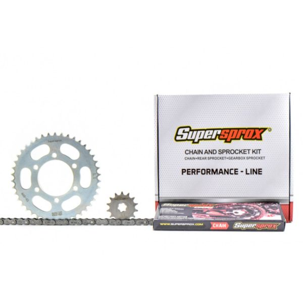 SUPERSPROX KIT Αλυσίδα-Γρανάζια 14/42 428H X 108L KRISTAR125,GT135,X-CITE135 1