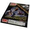 RK KIT Αλυσίδα-Γρανάζια 14/42 420SB-108L (C2121/B2276) ZX130 1