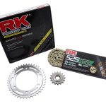 RK KIT Αλυσίδα-Γρανάζια 16/42 GB525XRE-118L 4055K/300C Χρυσή Αλυσ. TDM900'02-14 1