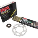 RK KIT Αλυσίδα-Γρανάζια 16/45 GB525XRE-110L Χρυσή Αλυσ. MT-09'14-20/MT-09TRACER'14-18 1