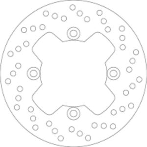 Δισκόπλακα SBS/5004 220X100X4,0X4X10,5 Πισ. VERSYS650,Z750,ER-6N,ZX-6R,ZX-10R 1
