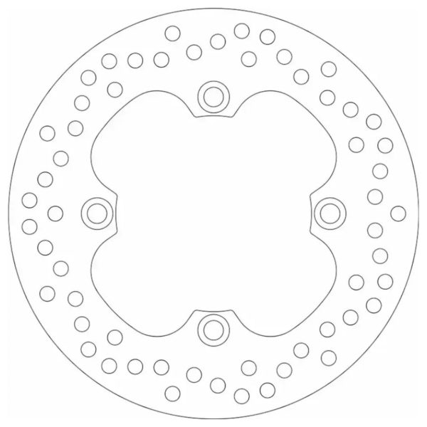 Δισκόπλακα SBS/5005 220X105X5,0X4X10,5 Πισ. CBR600RR'09-16,CBR1000RR 1