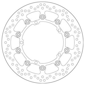 Δισκόπλακα SBS/5047 320X150X5,0X5X10.5 Εμπρ. TRIUMPH/1050'08-15 1