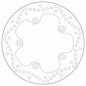 Δισκόπλακα SBS/5068 276X136X5,0X5X10,5 Πισ. GS1200R13-17 1