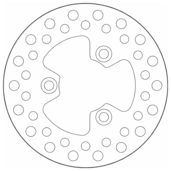 Δισκόπλακα SBS/5176 180X58X4,0X3X10,5 Εμπρ. AGILITY125'06- 1