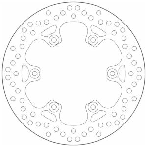 Δισκόπλακα SBS/5214 245X115X4,0X6X8.5 Εμπρ. YP250MAJESTY 1