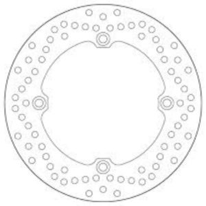 Δισκόπλακα SBS/5121 256X144X5,0X4X10.5 Πισ./εμπρ. CBR250'87,NS250R'85(FR),XRV750AF.TWIN'90-03,XL1000VARADERO'99 (RR) 1