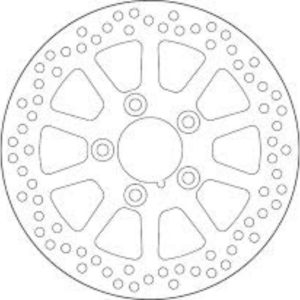 Δισκόπλακα SBS/5157 260X56,3X6,0X5X10,5 Πισ. IRON883N 1