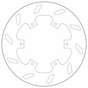 Δισκόπλακα SBS/5170 220X105X4,0X6X6,5 Πισ. RUNNER125'08-,LIBERTY50'97-11,GTX SUPER HEXAGON125/150'01-03 1