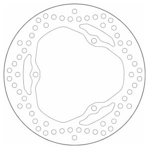 Δισκόπλακα SBS/5240 240X117X5,0X3X8,5 Πισ. X-MAX125/250'14-16 1