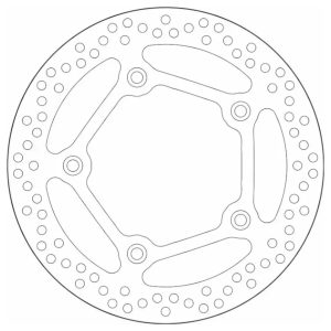 Δισκόπλακα SBS/5242 282X132X5,0X5X10,5 Πισ. T-MAX530'12- 1
