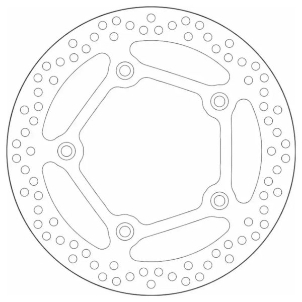 Δισκόπλακα SBS/5242 282X132X5,0X5X10,5 Πισ. T-MAX530'12- 1