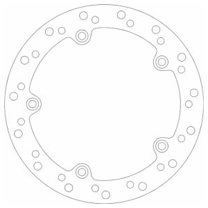 Δισκόπλακα SBS/5082 276X-X5X5X10,5 Πίσω BMW/R850GS/1100GS,S/1150GS,R/1200CL 1