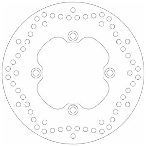 Δισκόπλακα SBS/5081 240X105X5,0X4X10,5 Πισ. SH125I/150I'09-12,SH125/150'13-17,SH300,TRANSALP600/650/700,CB500S 1