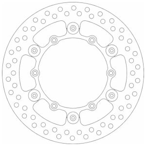 Δισκόπλακα SBS/5085 250X118X3,0X6X6,5 Εμπρ. YZ250F'01-15,YZ125'02-17,WR450F'03-15 1