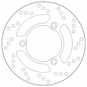 Δισκόπλακα SBS/5232 220X89X4X3X10,5 Πισ. SIXTEEN125'08-12 1