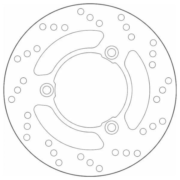 Δισκόπλακα SBS/5232 220X89X4X3X10,5 Πισ. SIXTEEN125'08-12 1