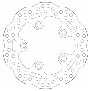 Δισκόπλακα SBS/6104 220X89X5,0X5X10.5 Πισ.Μαργαρίτα GSX-R600/750'06-18,GSX-R1000'09-15 1
