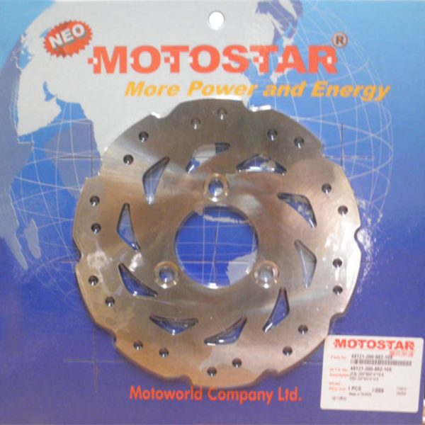 Δισκόπλακα MOTOSTAR 200X58.2X4 3X10.5(1390X) Πισ. AGILITY50 125RS'09-12 B3-125 TREVIS ESTATE125I E4 1