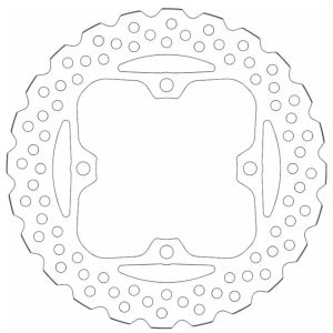 Δισκόπλακα SBS/5037 250X110X5,5X4X10,5 Πισ. VERSYS1000'12-16,Z750'07-12,Z1000'07-09 1