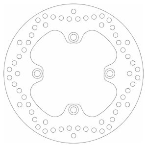 Δισκόπλακα SBS/5167 240X105X4,0X4X10,5 Εμπρ. SH125/150'13-17,SH125I/150I'09-12,FORZA250'00-13,PANTHEON125/150'98-06 1
