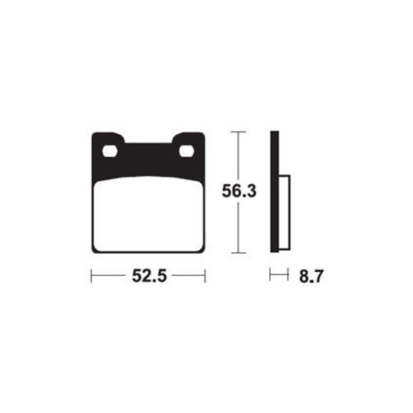 Τακάκια BENDIX MR201 FA??? RR RF900RR,RD,RS2,T,V '94-97 1