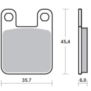 Τακάκια SBS 111HM SFA169 1
