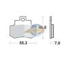 Τακάκια SBS 172HF FA356 SCOOTER 50-124CCM 1