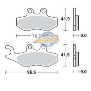 Τακάκια SBS 177MS FA353 MAXI SCOOTER 250-600CCM 1