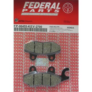 Τακάκια FEDERAL Εμπρός FA197-FA215 SUPRA,KAZE-R,KRISSII,ADDRESS125,FX125,SHOGUN,CRYP,ZX130,RCX185I 1
