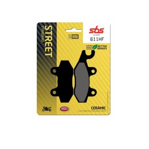 Τακάκια SBS 611HF FA135-FA214 STD FR/RR SILVERBLADE250EFI,LOGIK125/150(FR/RR),TX125(FR),OUTLOOK125/150,CITYBLADE125/150 1