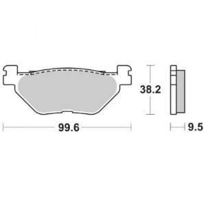 Τακάκια SBS 769LS FA319/2 RR 1