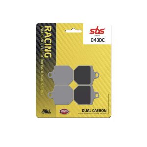 Τακάκια SBS 843DC FA433/4 4τμχ/Σετ DUAL CARBON 1